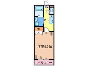 ＭＹＳ三苫の物件間取画像